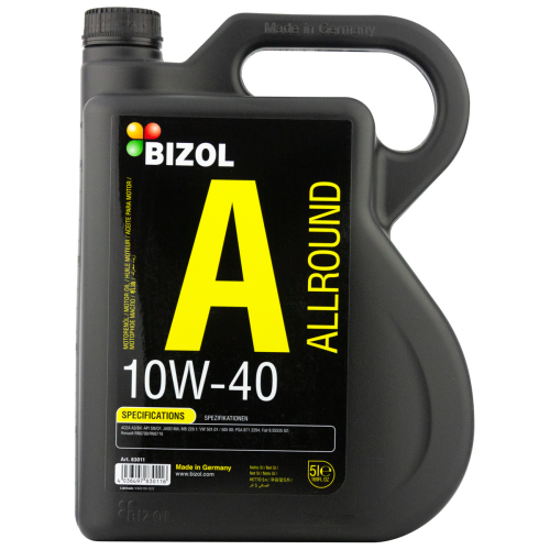 Синтетическое моторное масло Allround 10W-40 - 5 л